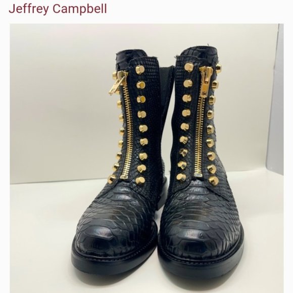 ◼🟨◼Jeffrey Campbell Studded Boots◼🟨◼ - Picture 5 of 12